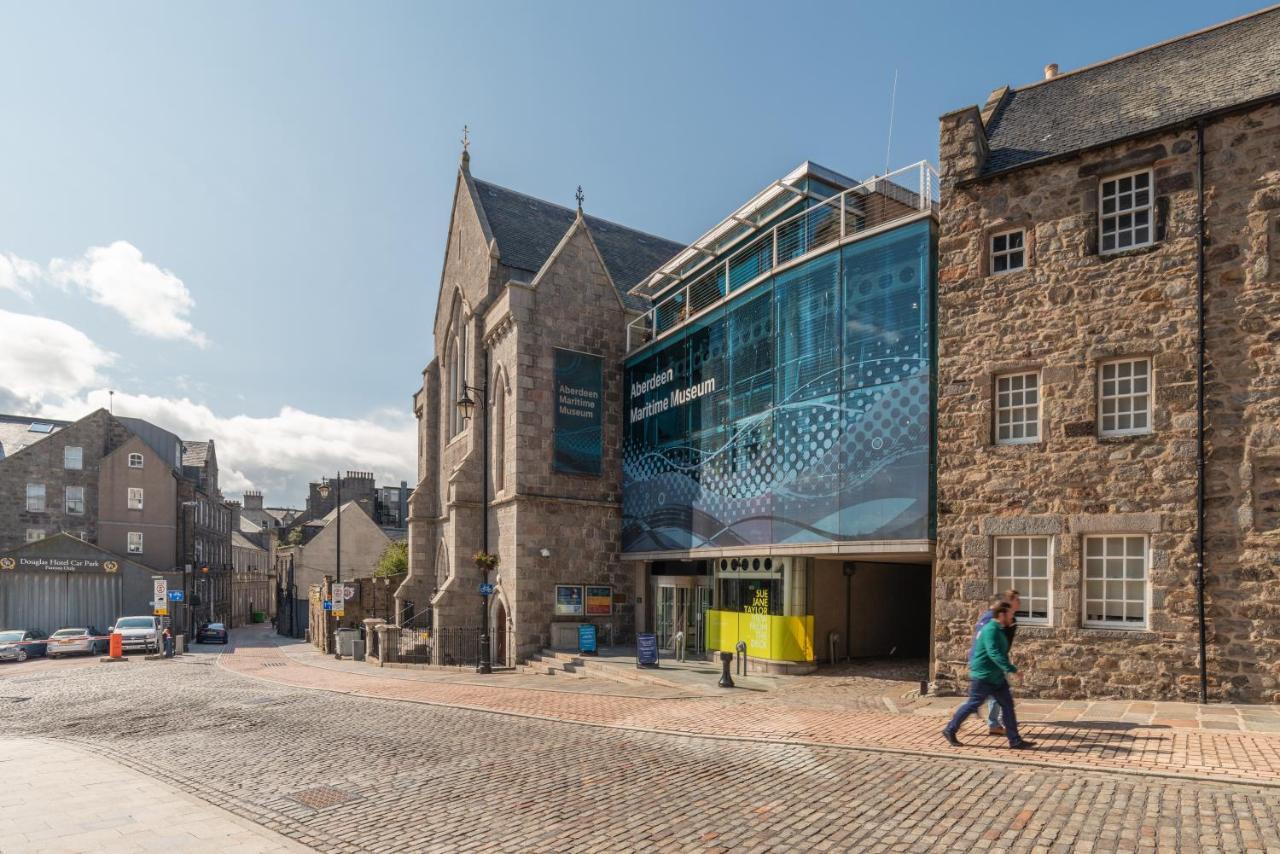 Apartamento Historic Location, Private Parking, Ground Floor Luxury Flat Aberdeen Exterior foto